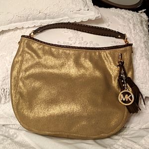 Michael Kors Metallic Shoulder Bag
